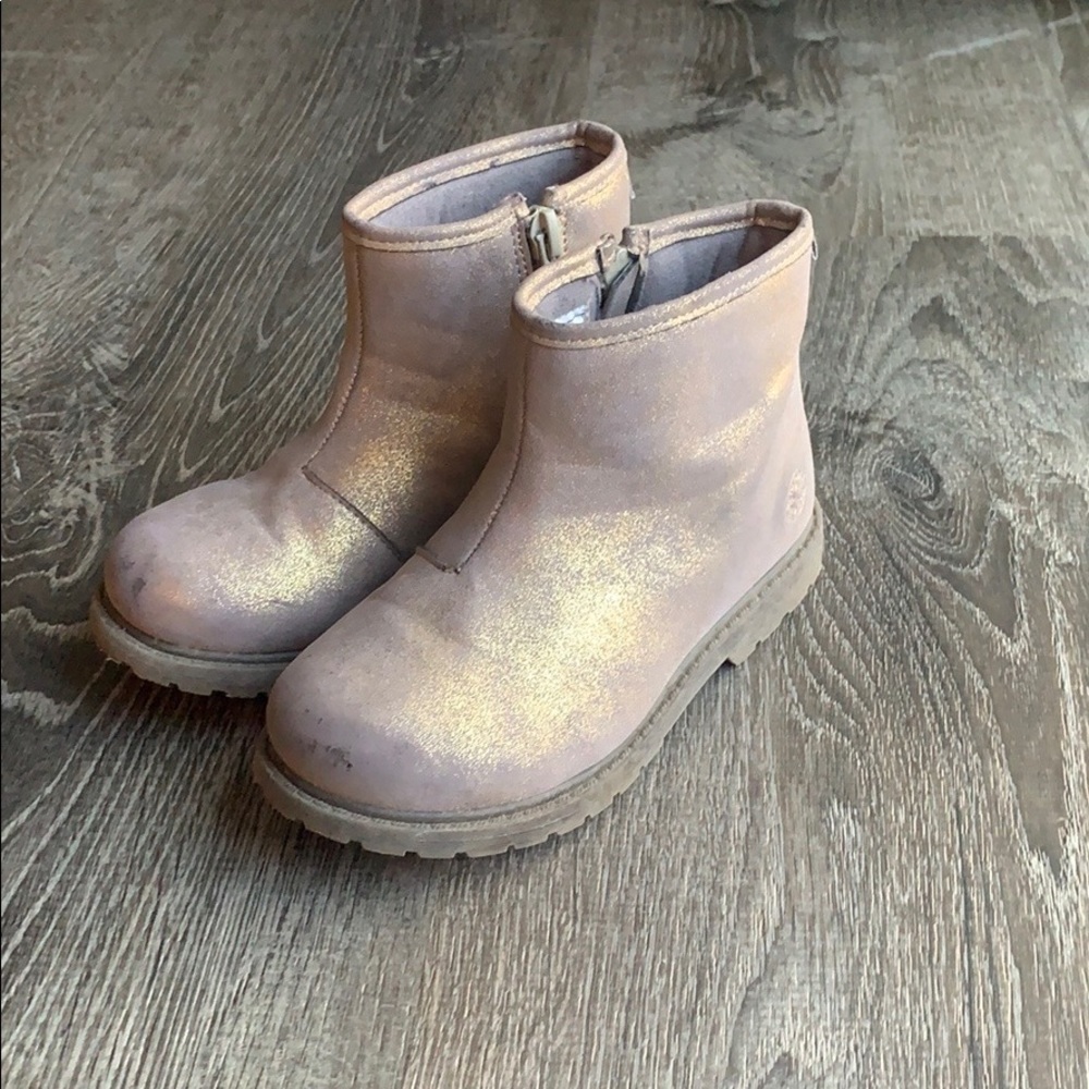 OshKosh Gold Booties